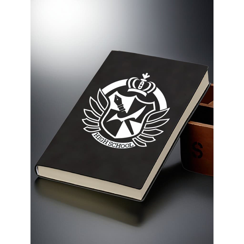 Dandan Lunpo Mercadoria Notebook Preto Branco Urso Anime Bidimensional Estudante Diário Notebook Notebook