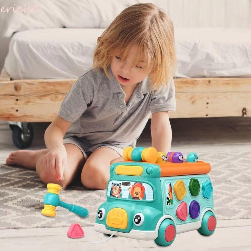ERICH1 Ônibus Música Brinquedos Educativos , Jogo Interativo Montessori Atividade Musical Brinquedo Do Bebê , Classifica