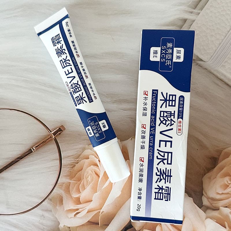 Su Xiuchen's Fruit Acido VE Uréia Creme Hidratante Hidratante Suave Melhorando Seco Áspero Loção Corporal Hidratante