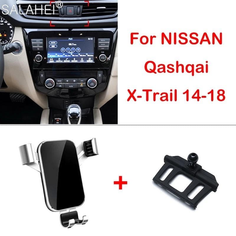 Suporte Do Telefone Carro Para Nissan Qashqai J11 2014-2018 De Ventilação De Ar Clipe X-trail Rogue T32 2015 2017 2018