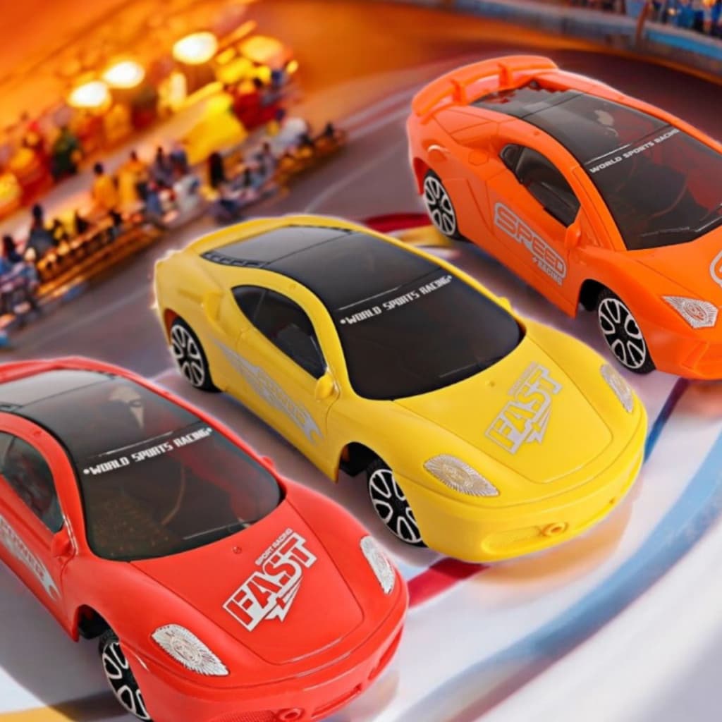 Carrinho Speed Racing Controle Remoto 2 Funcoes Sortido Brinquedo Corrida Alta Velocidade Menino