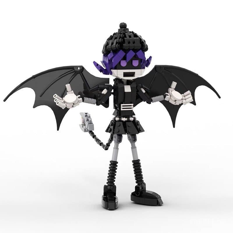 Blocos de montar MOC compatíveis com Lego, robô Inorganic Assassin N, blocos de montar criativos para brinquedos.