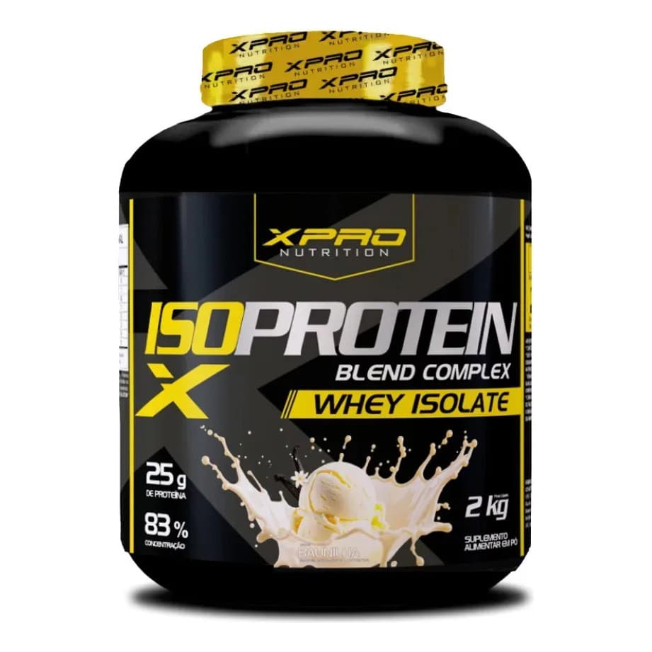 Whey Protein Iso Blend Complex 2kg de Chocolate Zero Açúcar