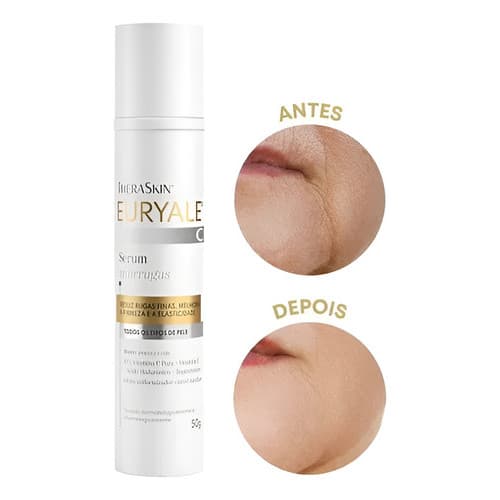 Sérum Euryale C Antirrugas Anti Idade Theraskin Oxicontrol Antioxidante Regeneração da Pele