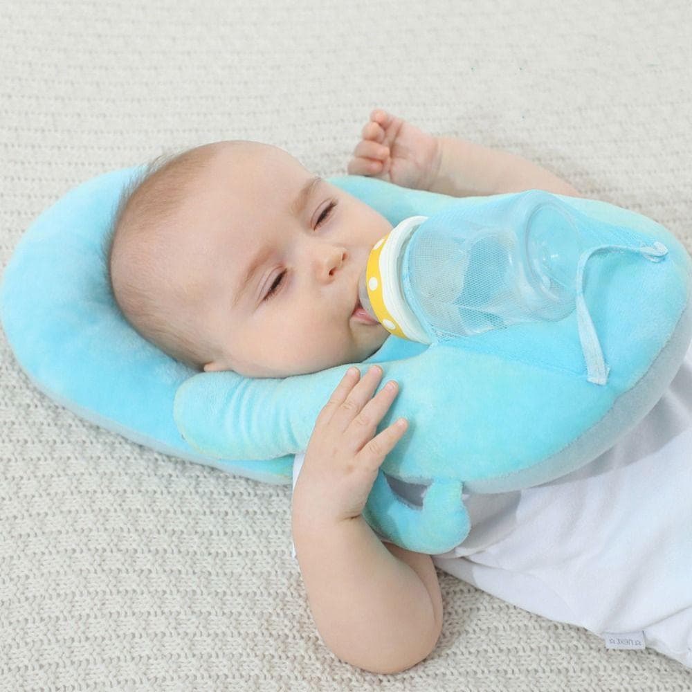 Suporte Para Mamadeira Com Alimentação Automática  , Alças Laterais , Adereço Portátil Bebê , Respirável