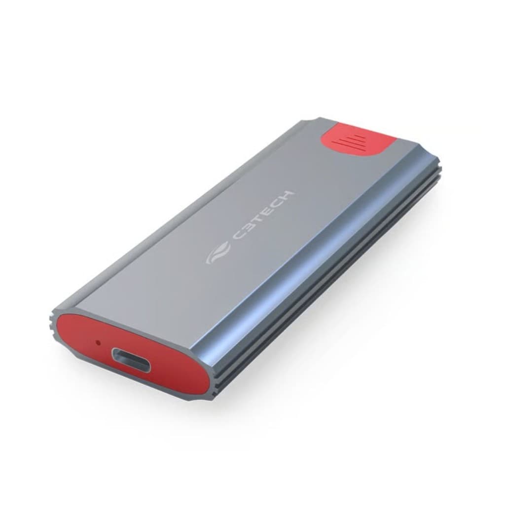 Case para SSD Externo M.2 NVMe e SATA OTG - C3Tech