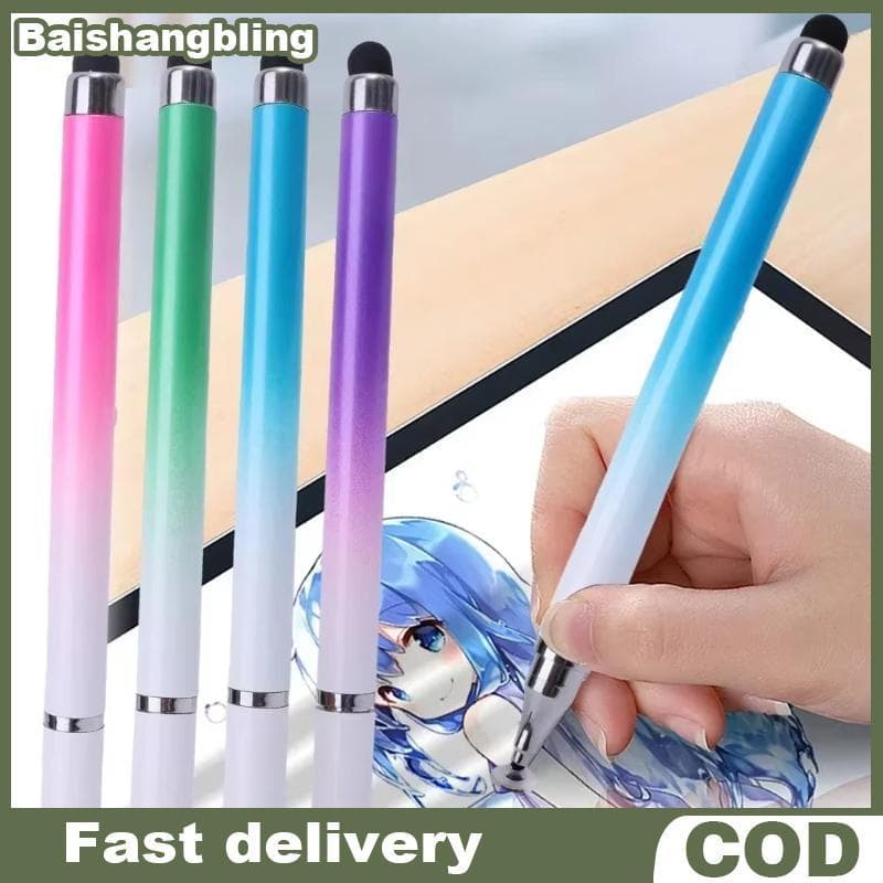 BSBL Caneta Stylus Universal Dupla Cabeça Sem Atraso De Toque Responsiva Para Android IOS Phone Tablet Design Gráfico Tr
