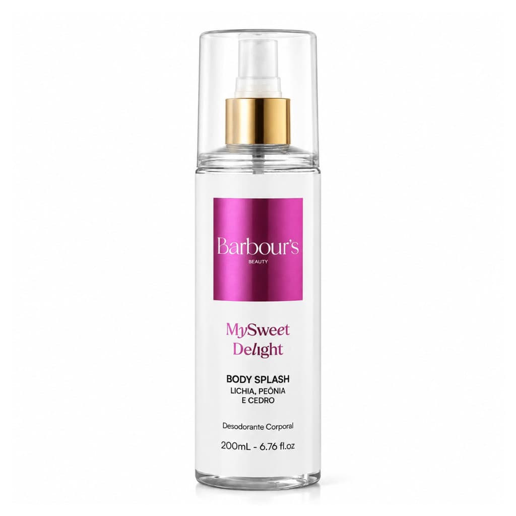 Barbours Beauty My Sweet Delight Body Splash 200ml para Uso Diario