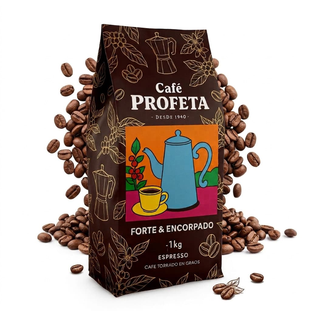 Café Torrado em Grãos  1kg - Profeta