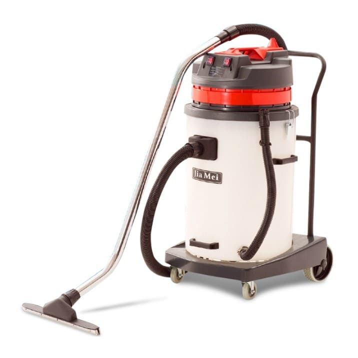 Baiyun BF581A barril de plástico duplo Motor aspirador pó ácido álcali resistente barril aspirador Industrial 70