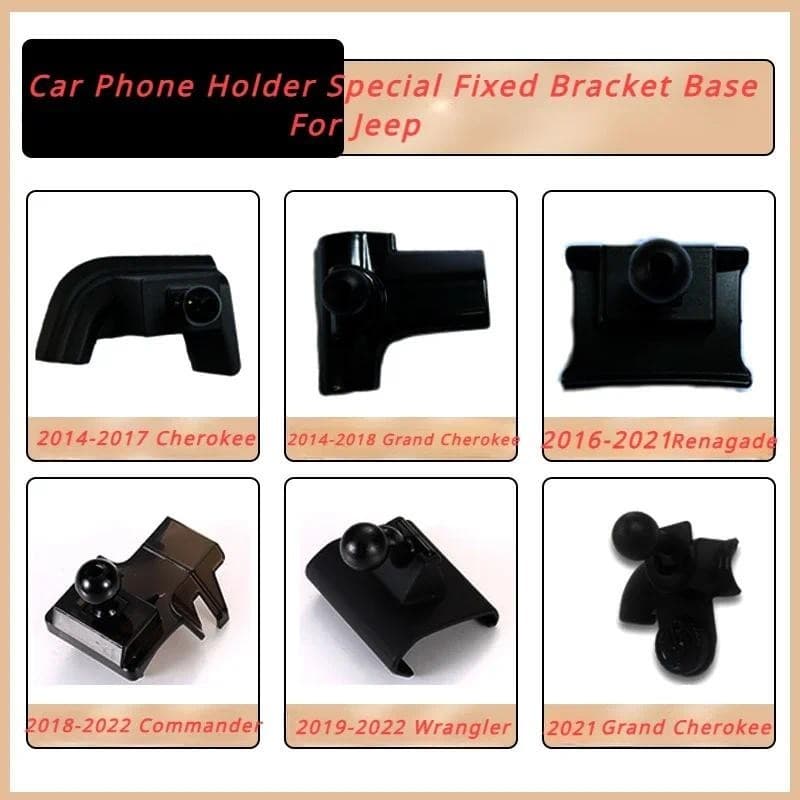 Suporte Do Telefone Móvel Carro Base Especial Para Jeep 2016-2021 Renault Grand Cherokee Wrangler Bússola De Montagem De