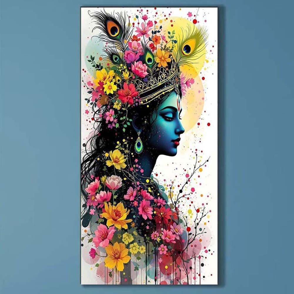 5D diy diamante completo redondo pintura diamante-Kit de pintura diamante flor contorno mosaico lona diy arte da parede,