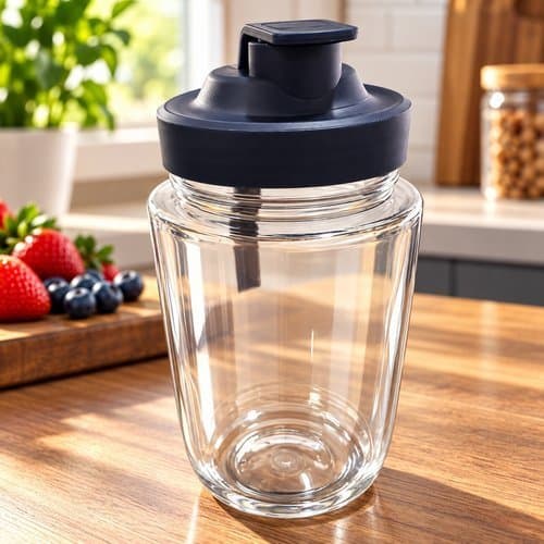 Liquidificador Portátil USB Recarregável Mini Mixer Garrafa Shake Academia Original Potente 6 Lâminas Bivolt Leve