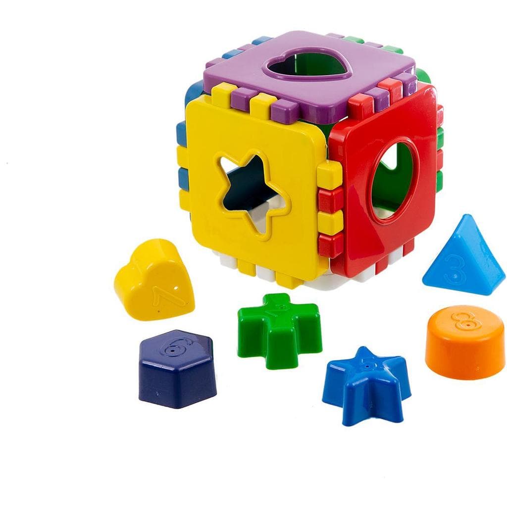 Brinquedo Educativo Cubo Baby Educativo C Blocos Kendy Brinquedos