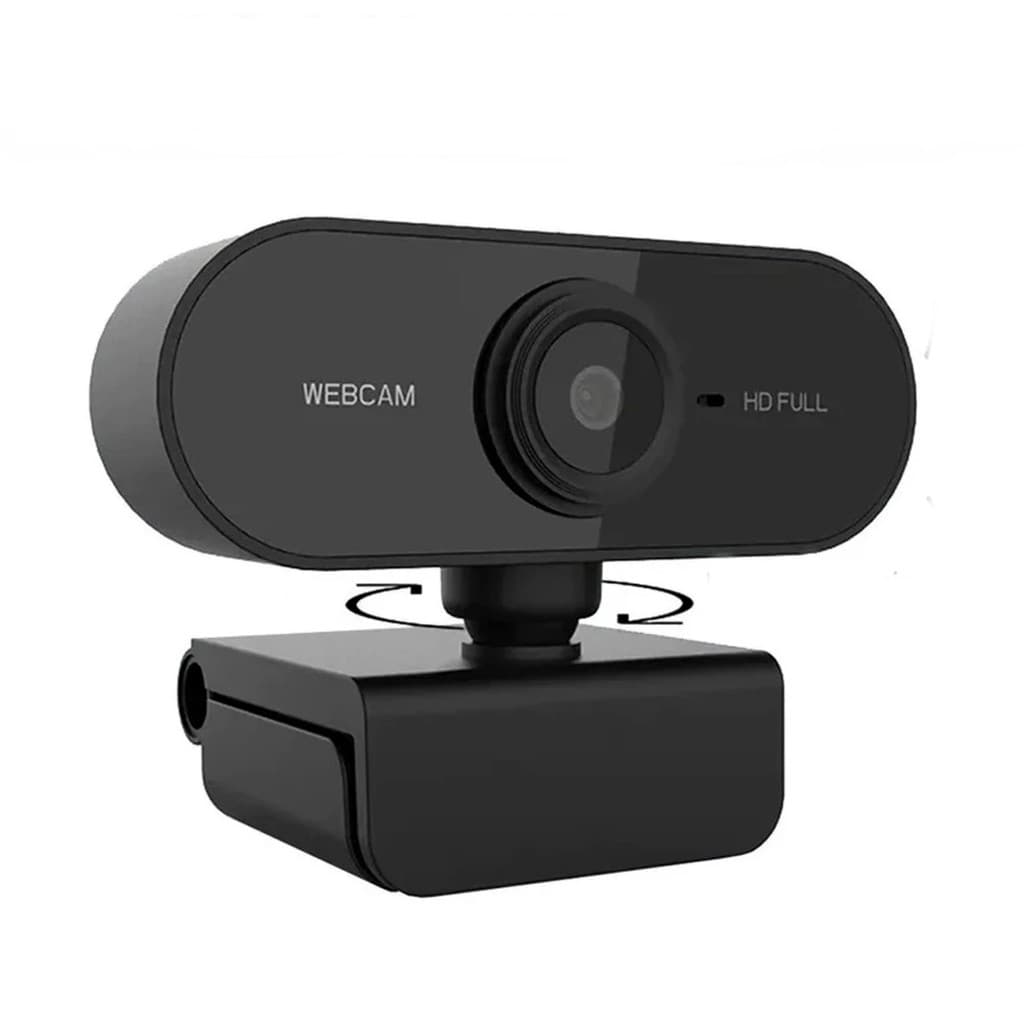Kit 10 Webcams Full HD 1080p com Microfone USB para Home Office PC