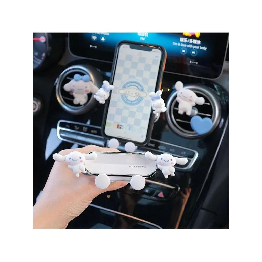 Suporte do telefone do carro suporte do carro dos desenhos animados 2026 modelos saída de ar do carro navegação do telef