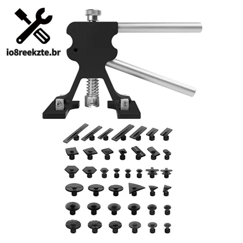Extrator De Amassados De Carro Ajustável , Kit De Ferramentas De Reparo Sem Pintura , Ventosa De Corpo Automático , Kits