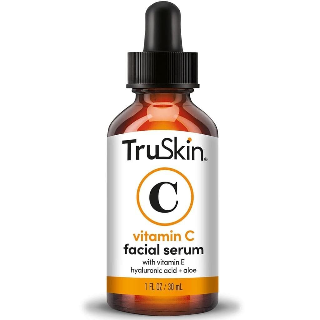 Sérum Facial de Vitamina C TruSkin – Sérum Antienvelhecimento com Ácido Hialurônico e Vitamina E – Fórmula Iluminadora p