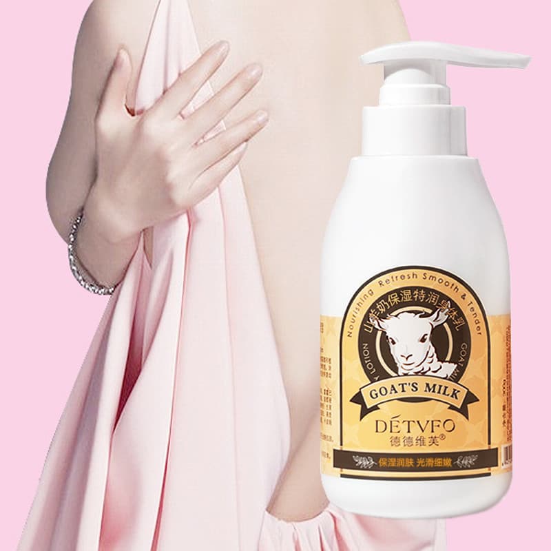 Genuíno Dedeweifu Leite de Cabra Extra Hidratante Loção Corporal Anti-Seco Hidratante Hidratante Fragrância de Pele de F