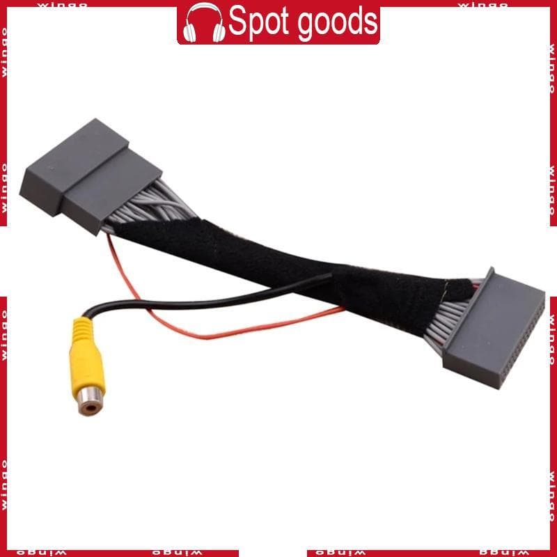 WIN Adaptador De Câmera De Visão Traseira Do Carro , Substituição De Cabo Retrovisora Reversa