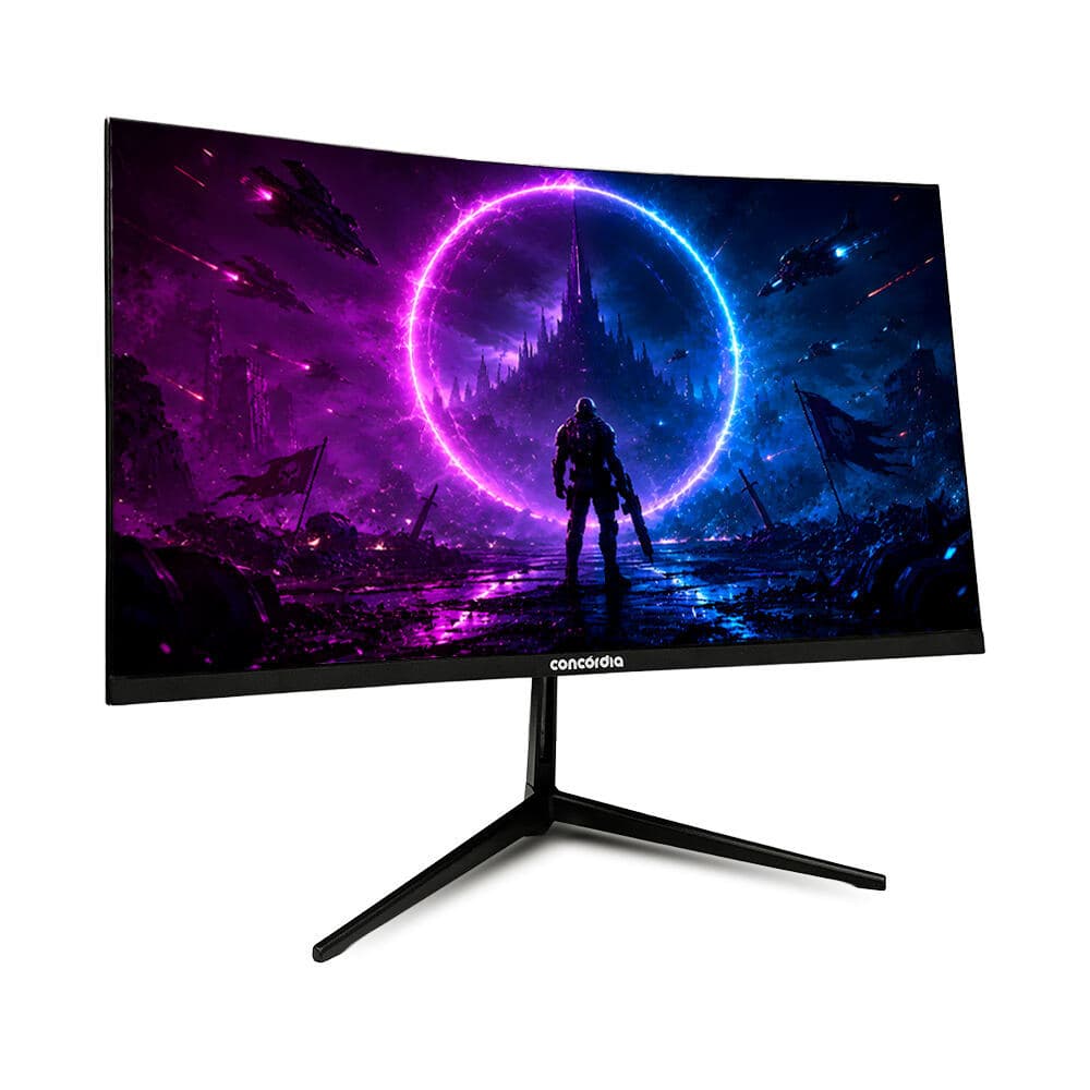 Monitor Concórdia Gamer Curvo 23.8 CZ238F 200hz LED Full HD 2xHDMI DP SRGB 100%
