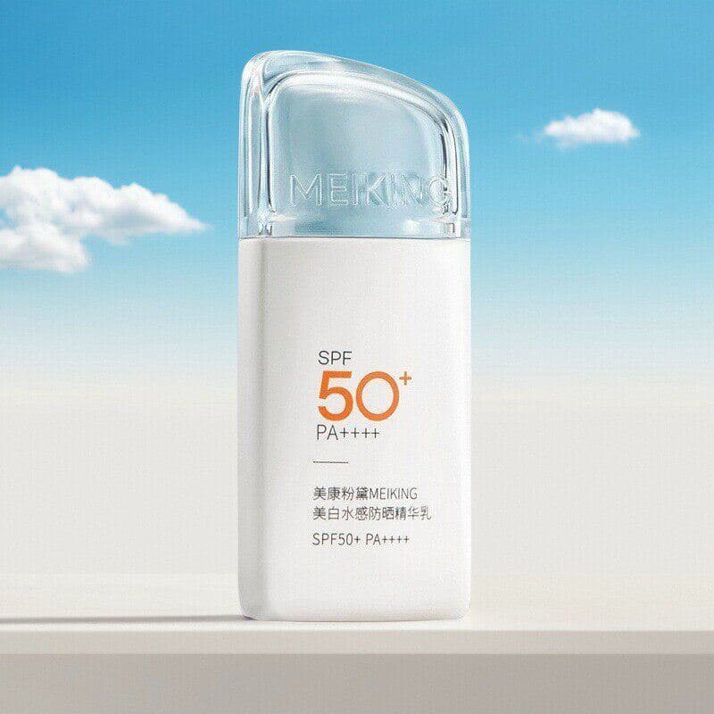 Meikang Fandai Loção Protetor Solar Branqueadora de Alta Potência Limpeza Isolamento Facial Creme Protetor Solar Refresc