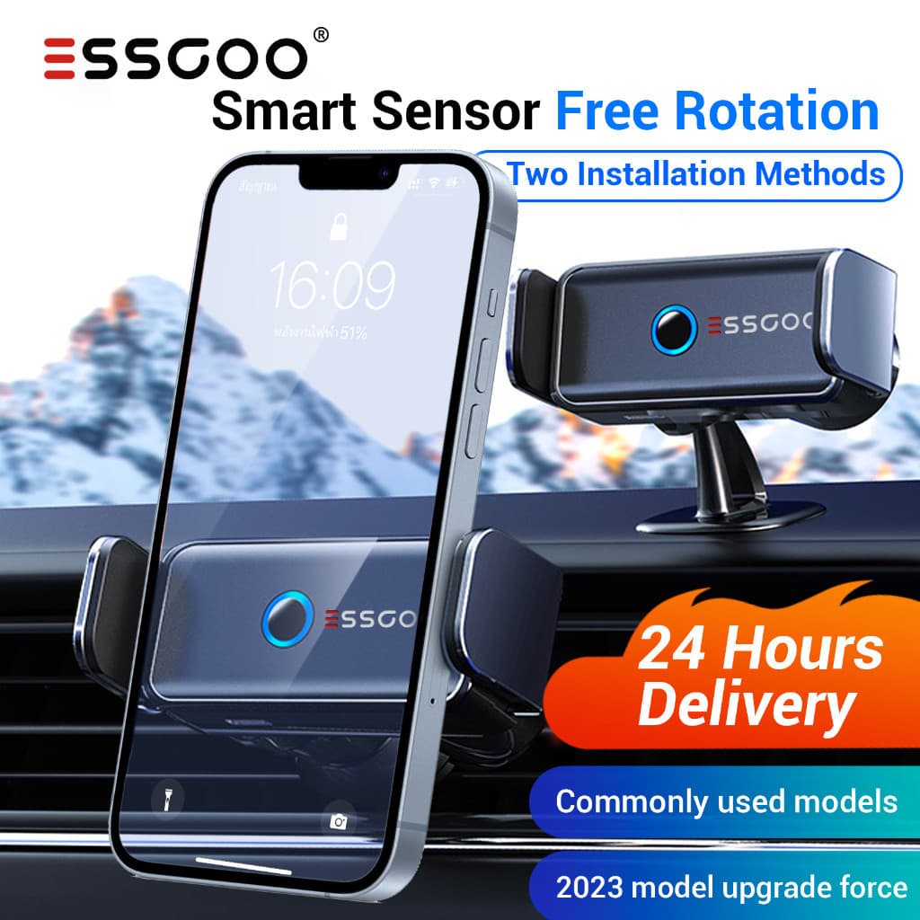 Novsight Suporte De Telefone Para Carro Elétrico , Fixação Automática , Painel De Celular , Ajuste Automático Ventilação