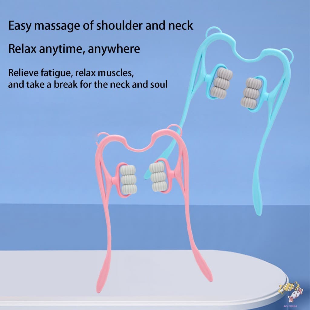 Rolo Portátil De Seis Rodas Massageador Alívio Da Dor De Relaxamento Muscular Seguro Para Salão De Massagem De Escritóri