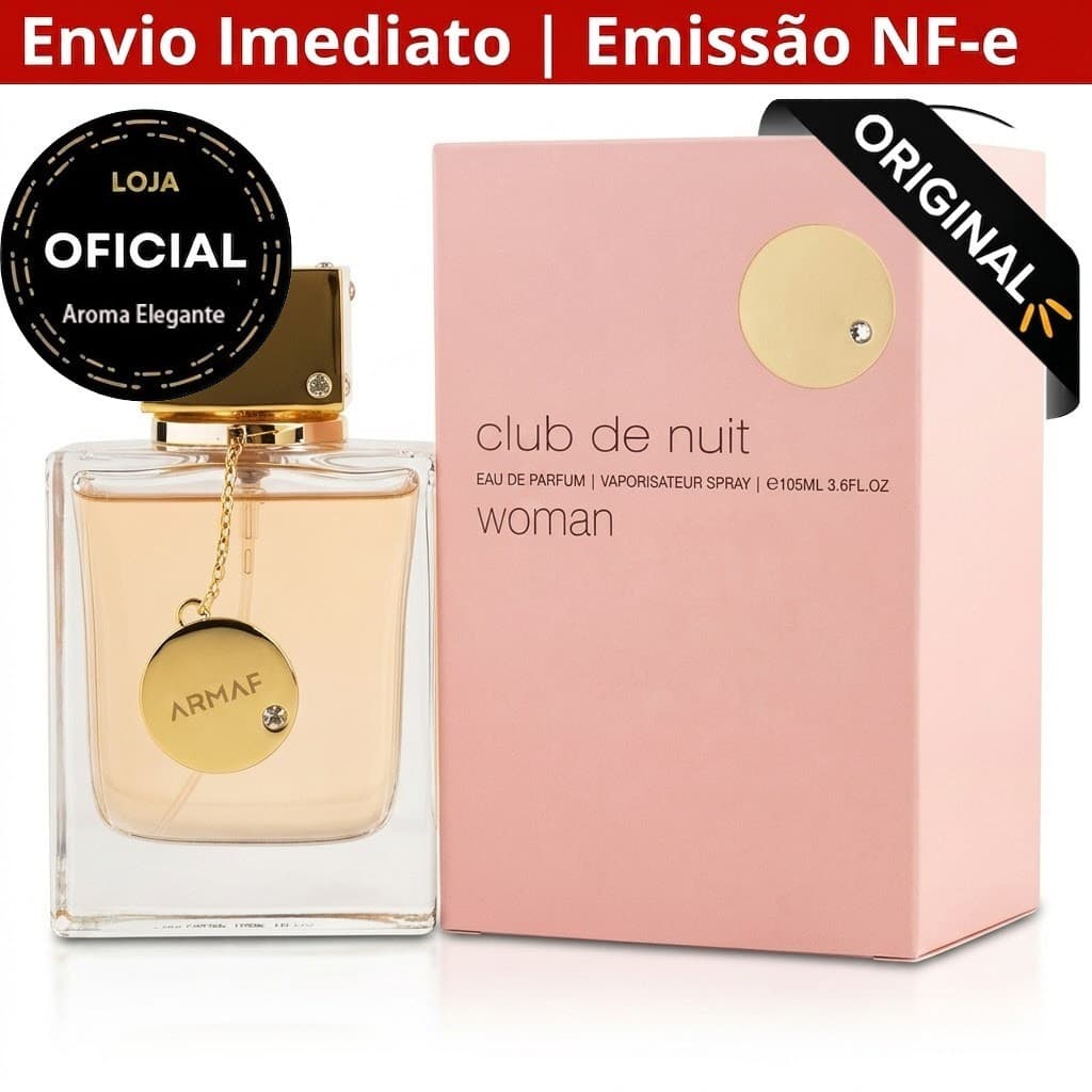 Perfume Armaf Club De Nuit Woman 105ml EDP Feminino Importado Original Presente
