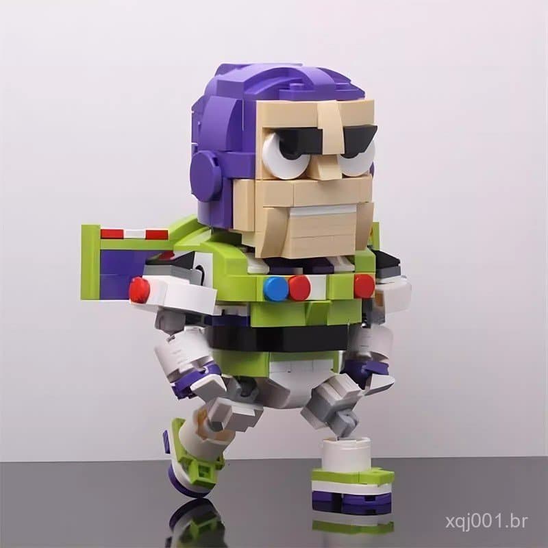 Blocos de montar compatíveis com Lego MOC-168462 BUZZ SD, modelo de brinquedo educativo de mecha montado, presente para 