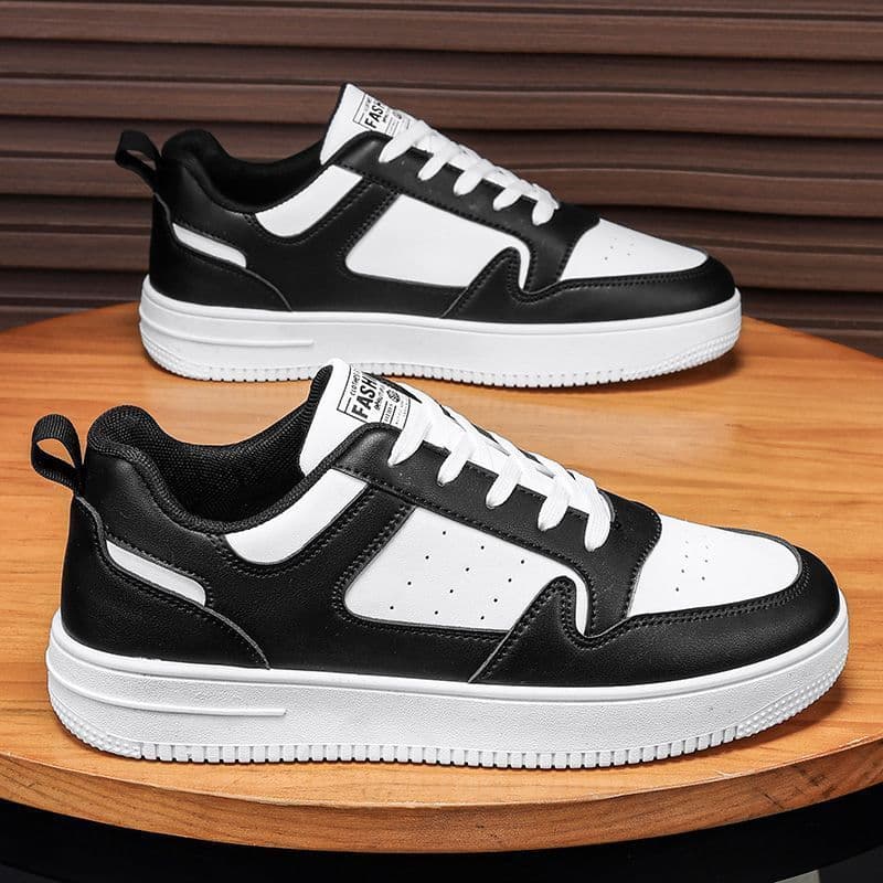    Tênis casual respirável, tênis esportivo de moda, tênis de corrida de cano baixo masculino