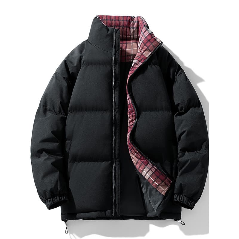Jaqueta acolchoada masculina inverno 2025 nova jaqueta acolchoada grossa casal jaqueta masculina inverno acolchoado jaqu