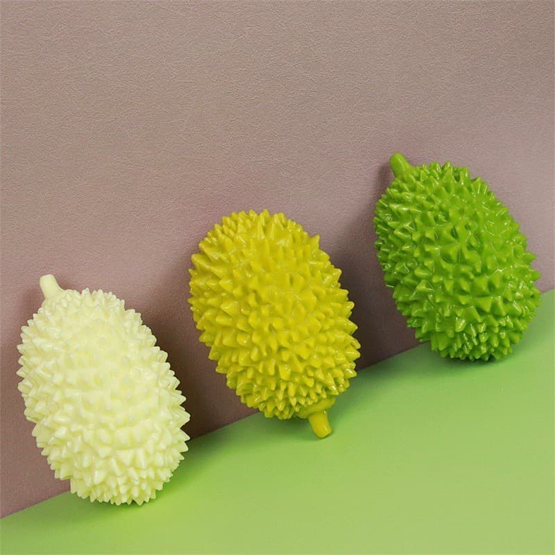 Brinquedo para cachorro simulação Durian resistente à mordida Molar som brinquedo Bichon borda Pomeranian Universal supr