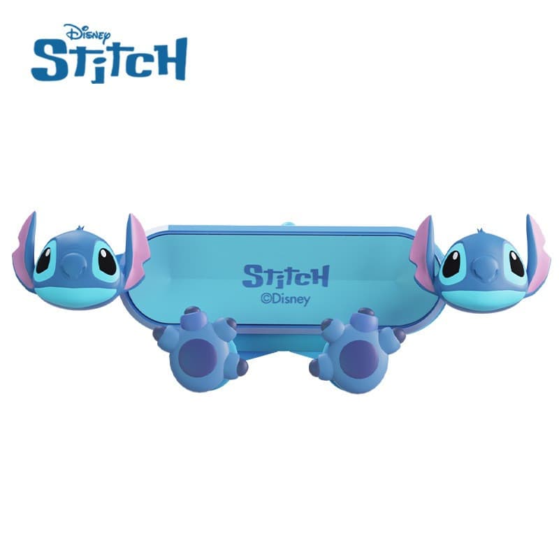 Suporte de Telefone para Saída de Ar do Carro Disney Stitch, Navegação de Desenho Animado, Fofo e Antiderrapante