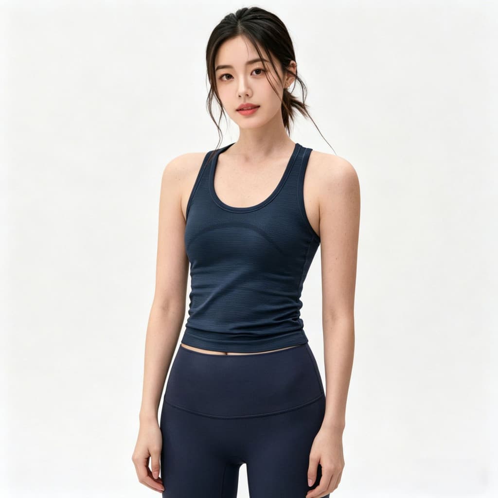 Nova roupa interior esportiva feminina à prova de choque reunião correndo roupas de Fitness colete copo fixo treinamento