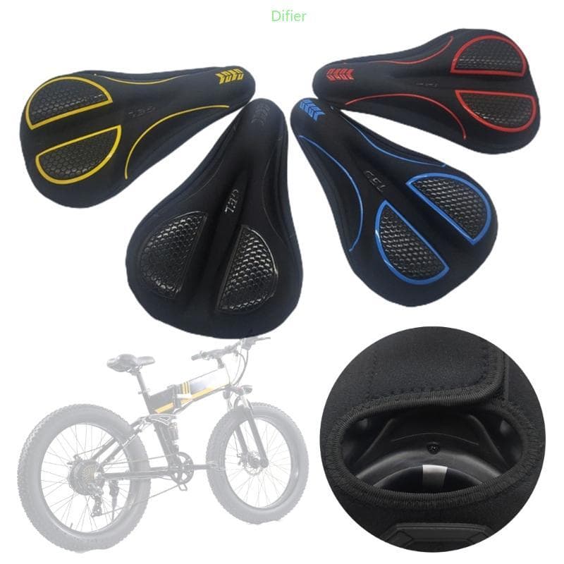 Difier Universal Bicicletas Assento Confortável Almofada De À Prova De Choque Acessórios Para Bicicleta Ergométrica Ao A