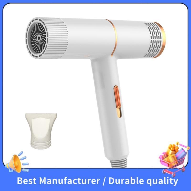 Secador De Cabelo Profissional , Vento Forte , Ventilador Elétrico Iônico Negativo , Ar Quente E Frio Para Uso Em Salão 