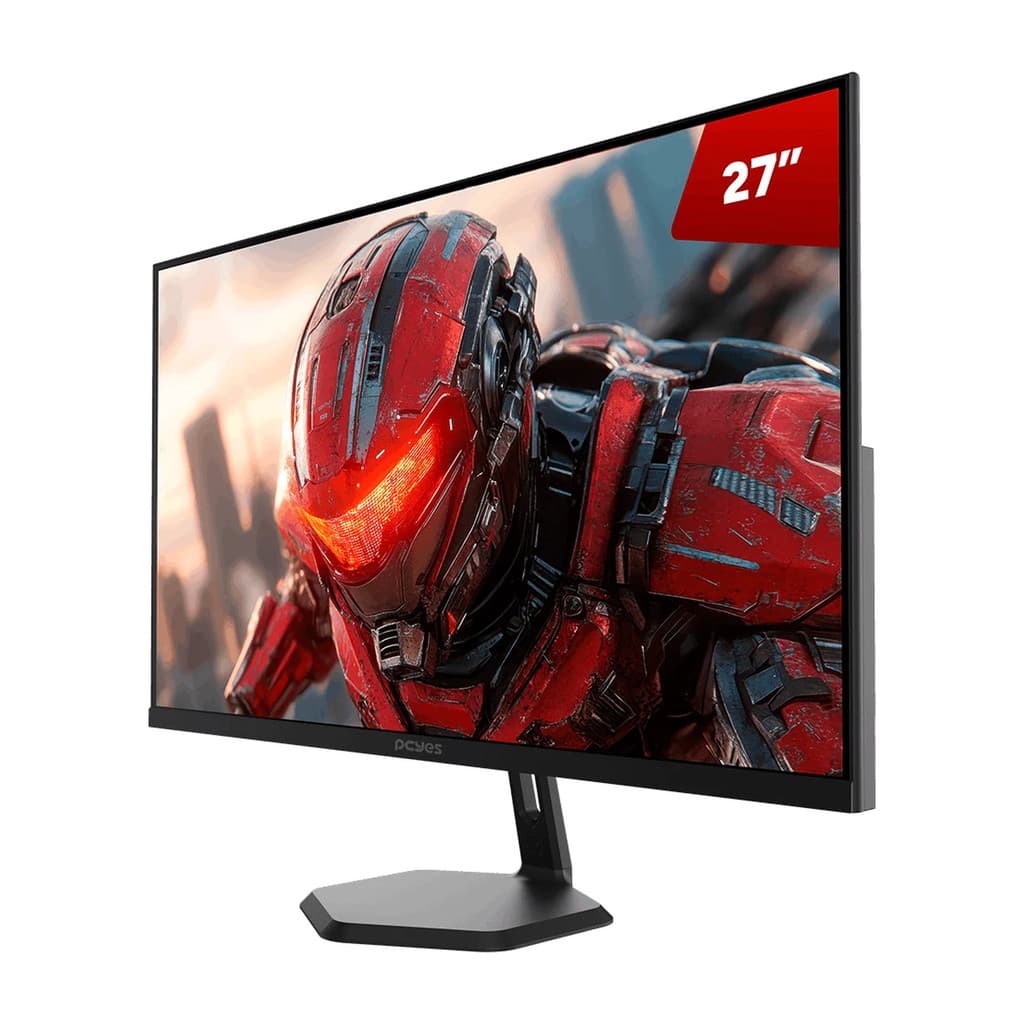 Monitor Gamer PCYES O-Creed O27FQ 27" Flat Qhd IPS 180HZ 1MS Hdmi/Dp Freesync Black Vulcan PMGO27FQ180BV - PCYES