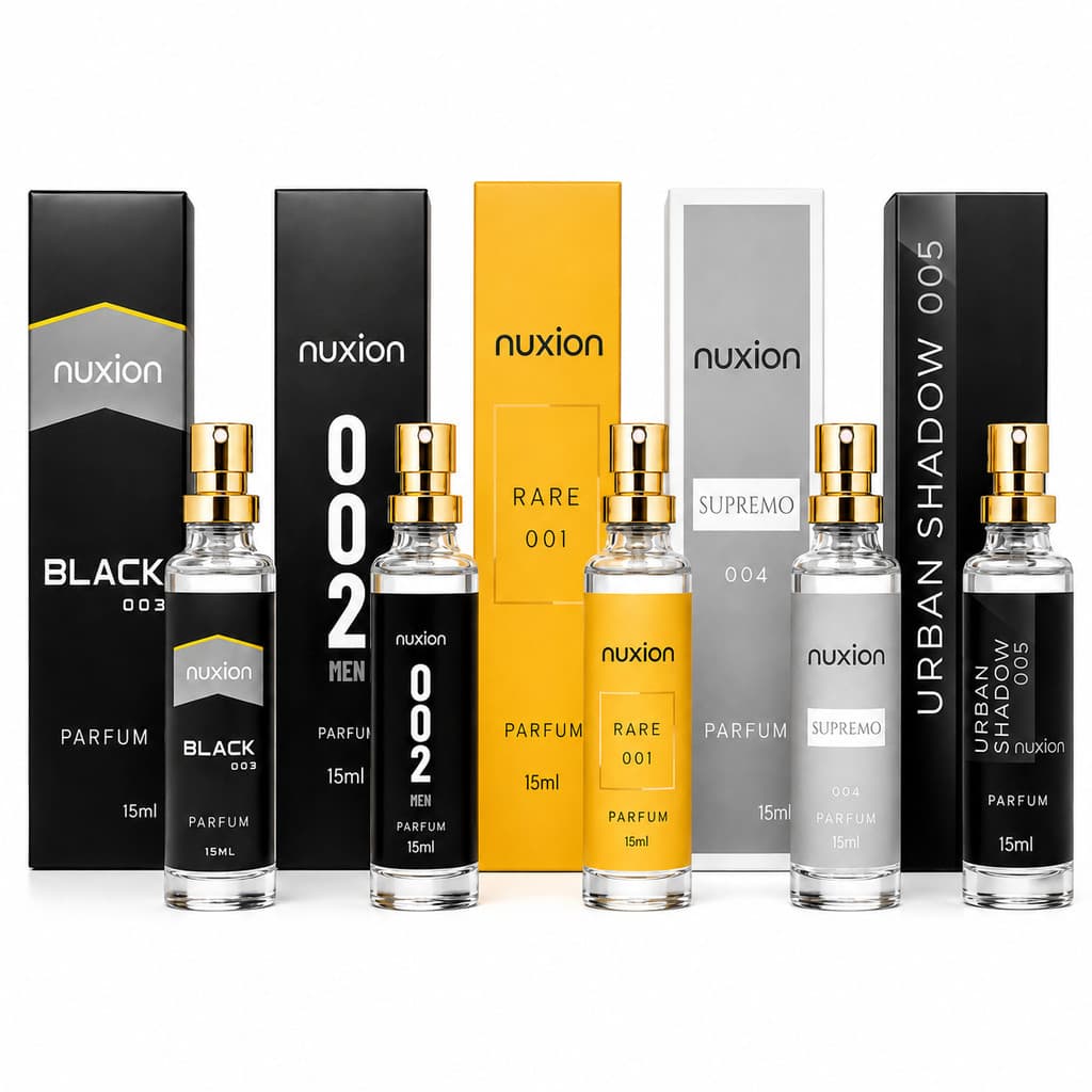 Kit 5 Perfumes Importados Masculino Inspiração Alta Fixação
