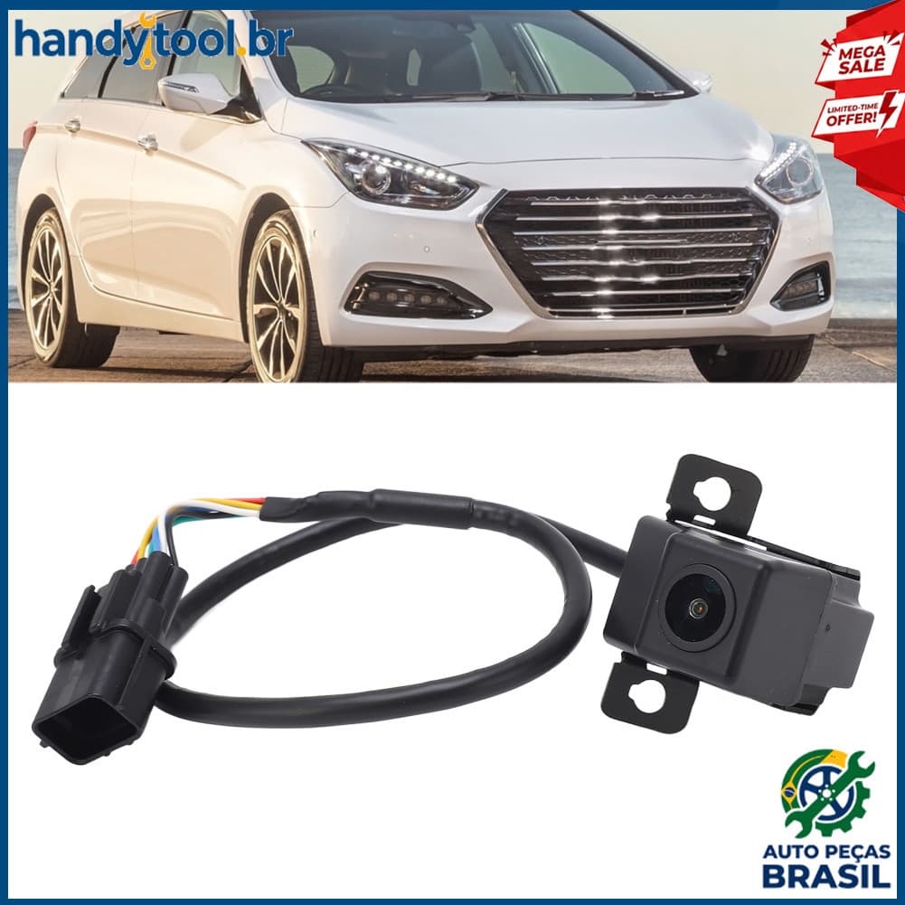 Câmera de visão traseira do carro Vistreck 957603Z603 para I40 2015-2020 - HD reversa