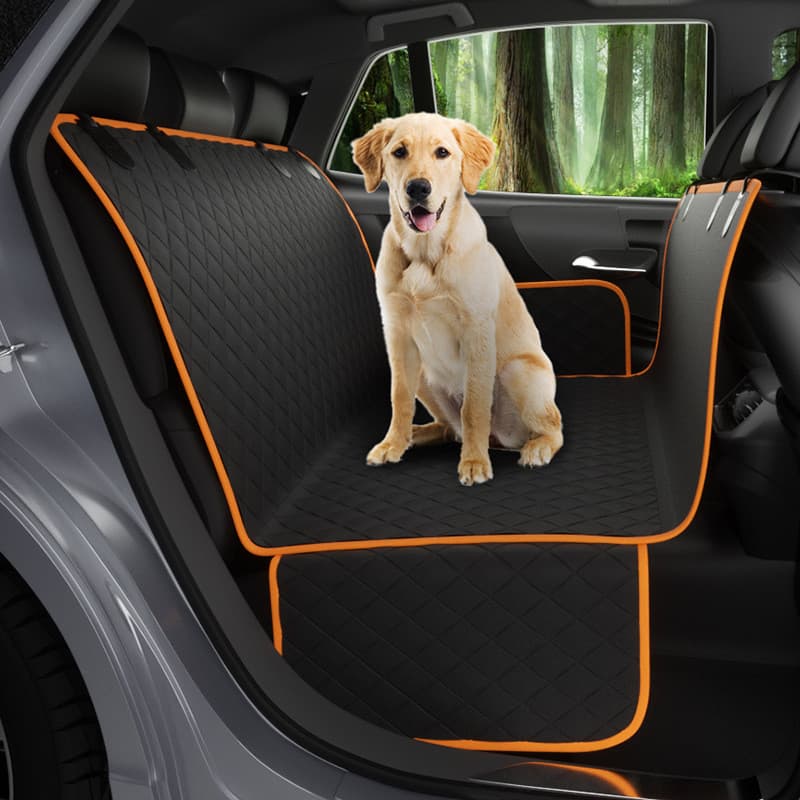 Tapete para animais de estimação para carro, acessório para pets, tapete automotivo para cães, à prova de arranhões e à 