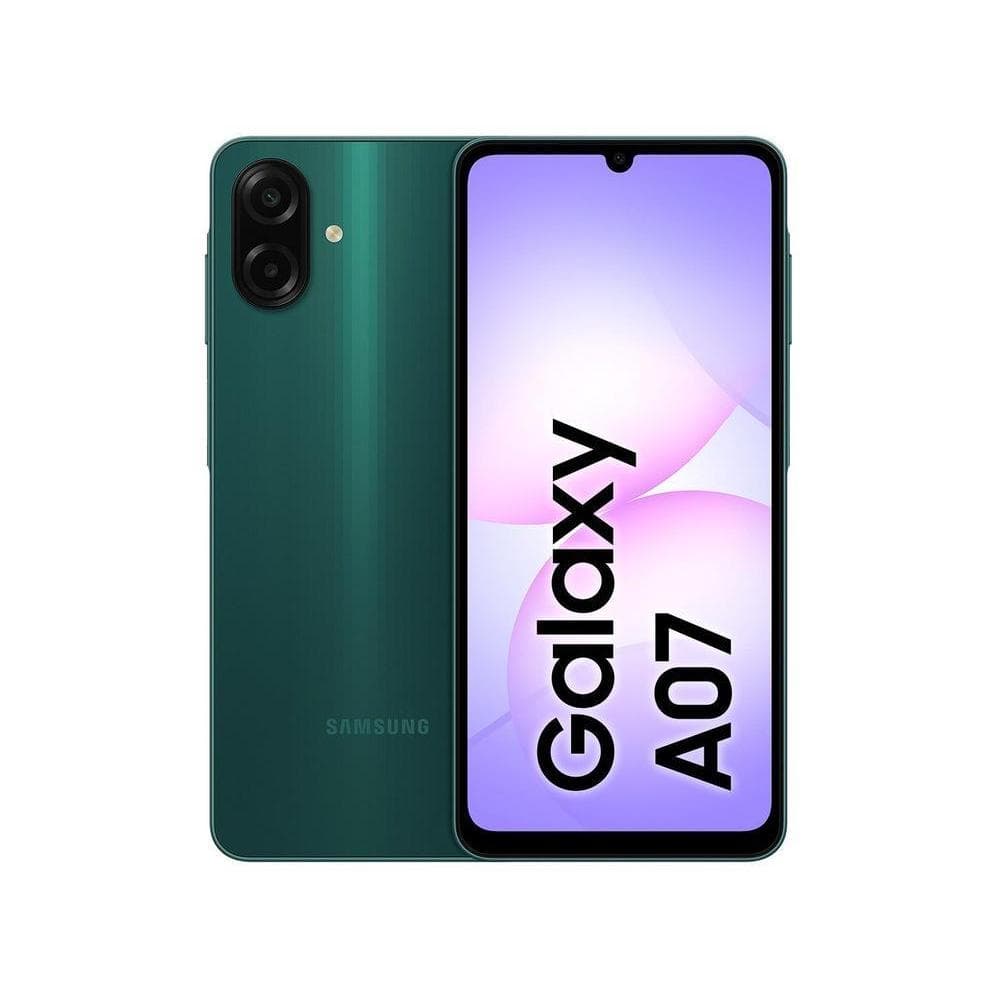 Celular Samsung Galaxy A07 RAM Tela 6, 7" Câm. Dupla + Selfie 8MP