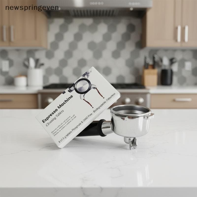 Comprimidos De Limpeza De Máquina De Café Expresso , 8 Peças , Conjunto De Descalcificadores Profunda Para Cafeteira Em 