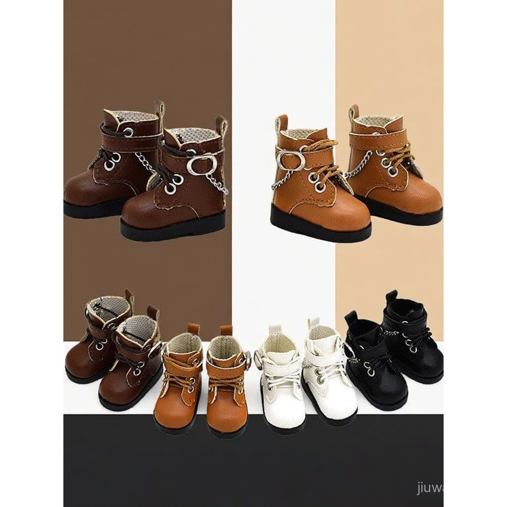 Sapatos para bonecas BJD yosd / botas com corrente, acessórios para vestir bonecas articuladas 9KQ6