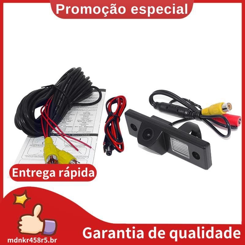 Câmera De Visão Traseira Do Carro Grande Angular De 170 Graus Ré Para Cruze Sedan . mdnkr458r5br
