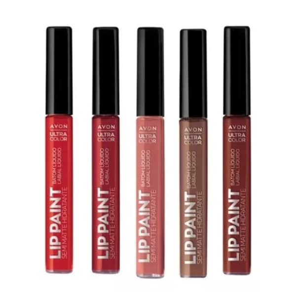 Batom Líquido Power Stay Semi Matte Lip Paint 7ml - Avon