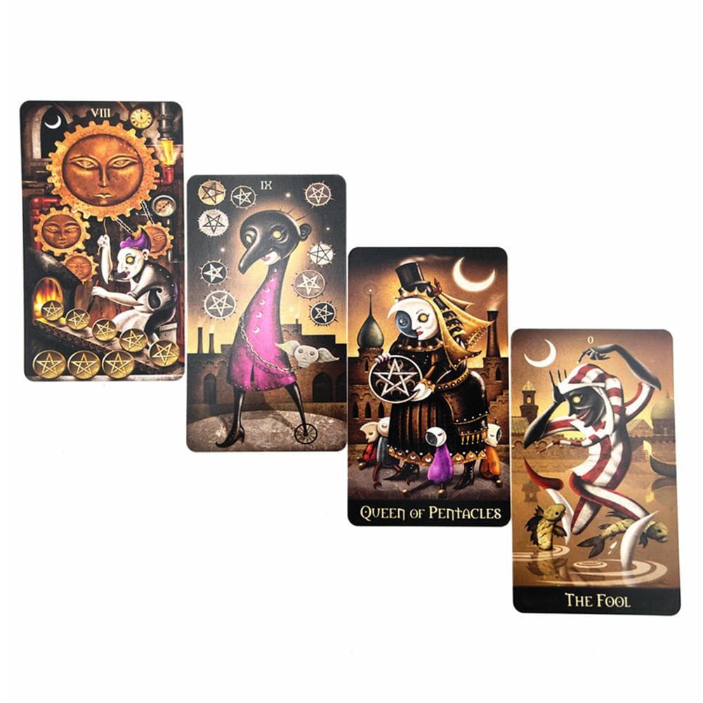 Nova Lua Deviant Cartas De Tarô Versão Em Inglês Destino Adivinhação Jogos De Tabuleiro Para Festa De Família Engraçado