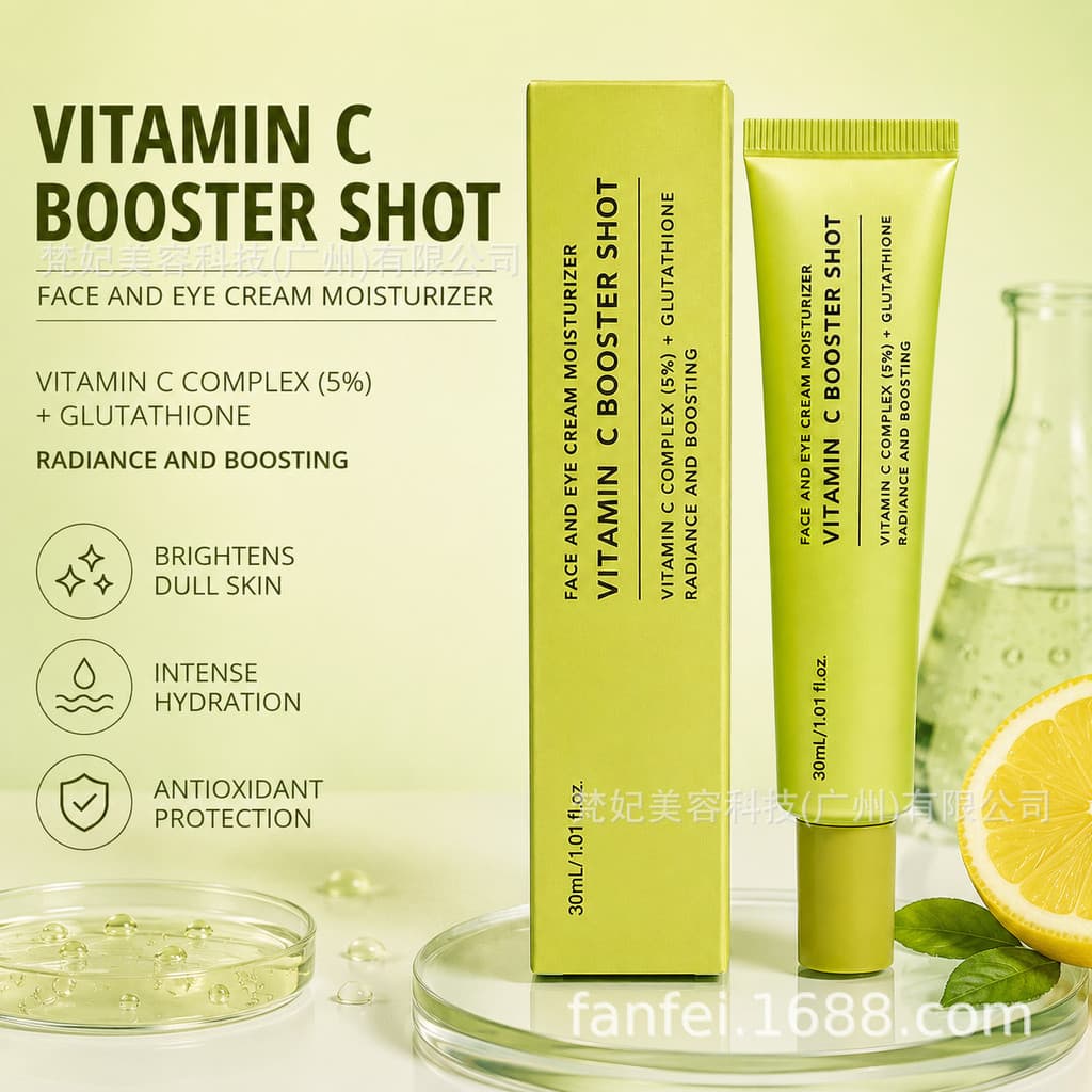 Soro de vitamina C para linhas finas antirrugas de glutationa
