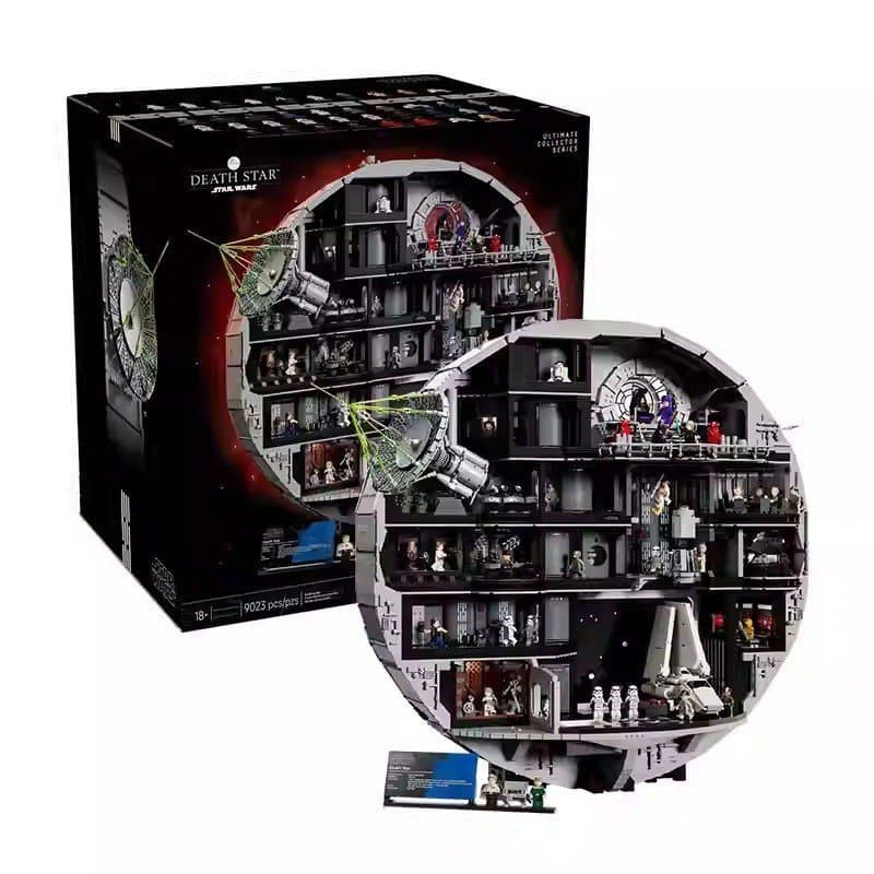 Compatível com o novo brinquedo de blocos de montar LEGO Star Wars Death Star Trooper 75419 para meninos.