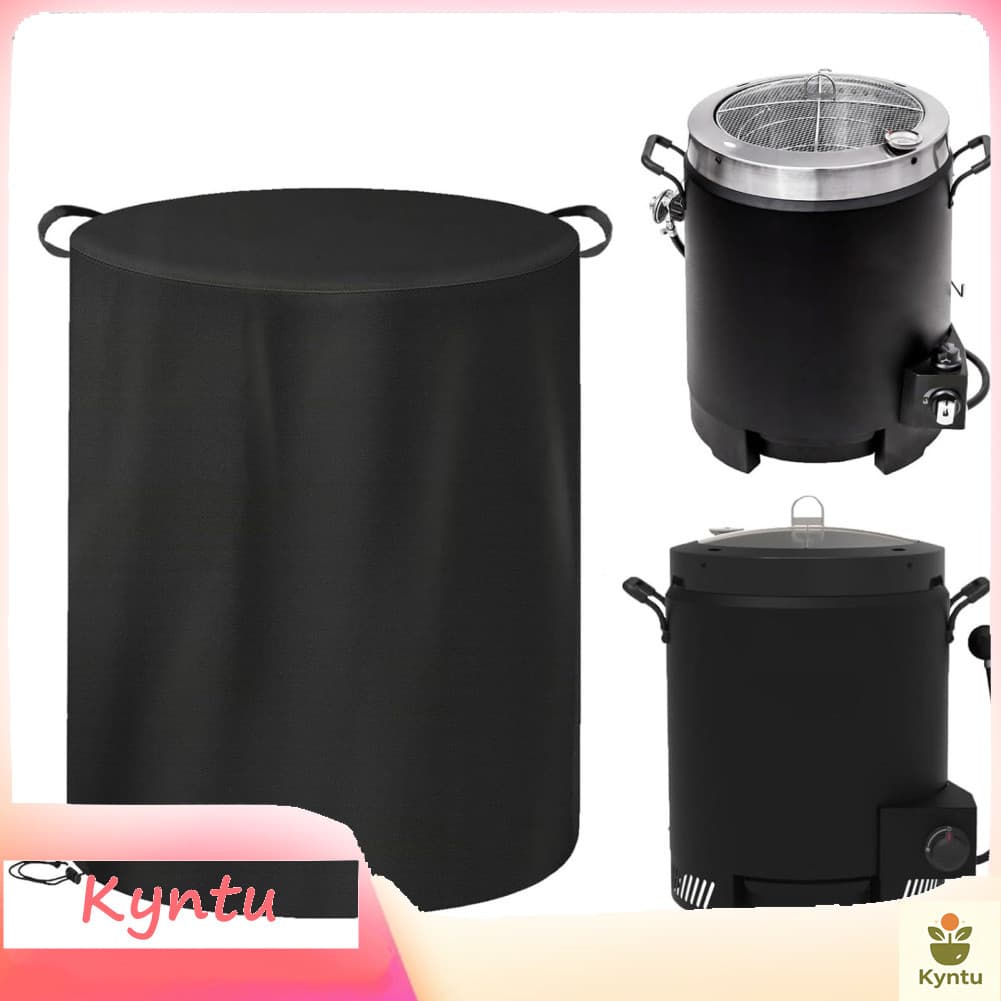Kyntu-br Capa para fritadeira de peru Jiawu Tecido Oxford de 21,3 x 23,6 pol. Protetora para fritadeiras sem óleo com